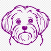 Havanese In DXFs - Free Commercial Use License