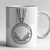 Free Unique Medal - Free DXF Download, Commercial Use