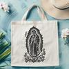 Artistic Our Lady Of Guadalupe In SVG Format