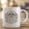 Artistic Shih Tzu - Laser Cutter DXF