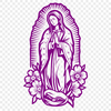 Ornate Our Lady Of Guadalupe  - For Vinyl Project