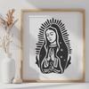 Unique Virgin Mary Clipart