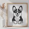 Creative Sitting Welsh Corgi PDF