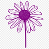 Wild Flower Illustration In SVG, PNG, PDF And DXF Formats