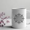 Creative Snowflake In SVG Free Commercial Use Download