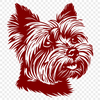 Creative Yorkshire Terrier PDF - For Laser Cutter Project