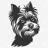 Stunning Yorkshire Terrier SVG, PNG, PDF And DXF Files