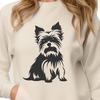 Free Yorkshire Terrier Vector Drawing