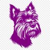 Stunning Yorkshire Terrier In SVG Free Commercial Use Download