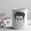 Cuttable Male Figure Design A male figure in vector format, suitable for cutting machines or stencils.
