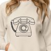 Telephone Illustration with Elegant Style A vector illustration of a modern telephone with a sleek design.