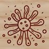 Microbial Marvels Illustration A detailed illustration of various bacteria shapes and forms.