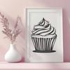 Unique Cupcake - Craft SVG