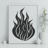 Flames Vector Image In SVG, PNG, PDF And DXF Formats