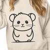 Artistic Hamster - DXF For Commercial Use