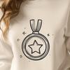 Medal Vector Art In SVG, PNG, PDF And DXF File Formats