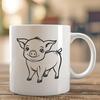 Cute Pig In PNG For Free Download