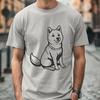 Artistic Shiba Inu In PDF & PNG