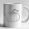 Pumpkin Image In SVG, PNG, PDF And DXF Formats