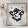 Free Cow - Laser Engraver SVG