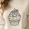 Creative Cupcake In SVG, PNG, PDF And DXF File Formats - Free