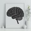 Unique Brain In PDF & PNG