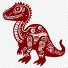 Free Unique Dino Vector Craft File SVG - Commercial Use