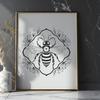 Stunning Bee Illustration In PDF For Free Download