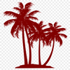 Beautiful Palm Tree In SVG Format - Free Download