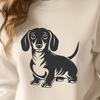 Dachshund Digital Artwork In SVG, PNG, PDF And DXF Formats