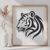 Stunning Big Cat Clip Art