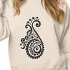 Free Paisley In DXF Free Commercial Use Download