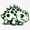 Free Unique Baby Dinosaur - Free PNG Download, Commercial Use