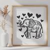 Elephant In SVG Format - Free Commercial Use License