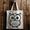 Owl In DXF Format - Free Digital Download, Commercial Use