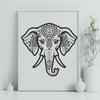 Creative Elephant - Laser Cutter SVG