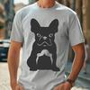 Artistic French Bulldog In DXF