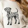 Standing Great Dane Design - Free DXF