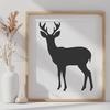 Unique Deer Clipart DXF - Free Download