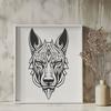 Beautiful Doberman Pinscher - Laser Engraver DXF