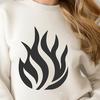 Artistic Flames DXF