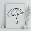 Beautiful Umbrella SVG - For Cricut Project