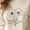 Unique Flower Digital Drawing DXF - Free Download