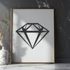 Stunning Diamond - Laser Engraver PNG