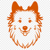 Artistic Shetland Sheepdog PNG