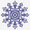 Unique Snow In SVG Format