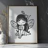 Fairy Printable Artwork In PNG File Format For Free Download