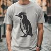 Beautiful Penguin - Laser Engraver SVG