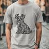 Stunning Miniature Schnauzer Printable Image