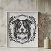 Unique Australian Shepherd Vector Craft File PNG - Free Download